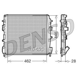 Chladič motora DENSO DRM23018