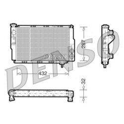 Chladič motora DENSO DRM23040