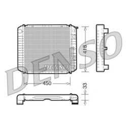 Chladič motora DENSO DRM33005