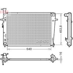 Chladič motora DENSO DRM41029