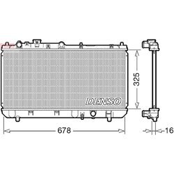 Chladič motora DENSO DRM44032