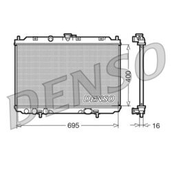 Chladič motora DENSO DRM46013