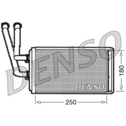 Výmenník tepla vnútorného kúrenia DENSO DRR09100