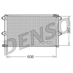 Kondenzátor klimatizácie DENSO DCN27001