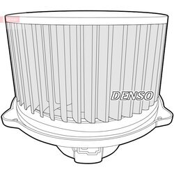 Vnútorný ventilátor DENSO DEA41008