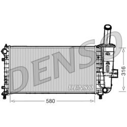 Chladič motora DENSO DRM09102