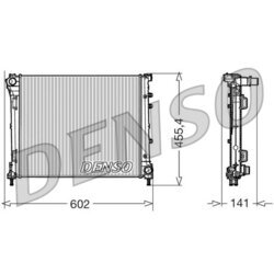 Chladič motora DENSO DRM09160