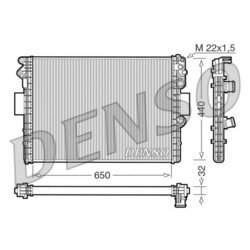 Chladič motora DENSO DRM12001