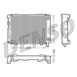 Chladič motora DENSO DRM17029