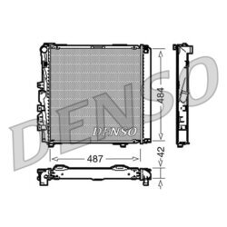 Chladič motora DENSO DRM17053