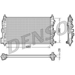 Chladič motora DENSO DRM20009