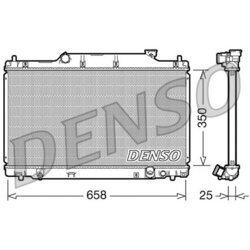 Chladič motora DENSO DRM40007