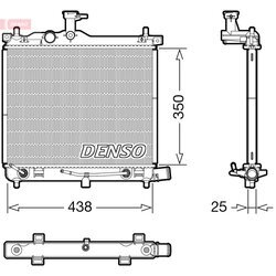 Chladič motora DENSO DRM41023