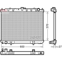 Chladič motora DENSO DRM46039