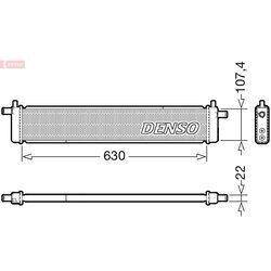 Chladič motora DENSO DRM51013