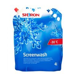 SHERON Zimný ostrekovač Softpack -30°C 4L Citrón