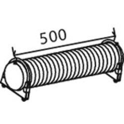 Vlnovec výfukového potrubia DINEX 29161