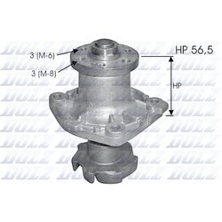 Vodné čerpadlo, chladenie motora DOLZ S238