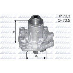Vodné čerpadlo, chladenie motora DOLZ A131ST