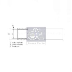 Potrubie DT Spare Parts 9.86018 - obr. 1