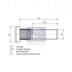 Čap kolesa DT Spare Parts 1.17135 - obr. 1