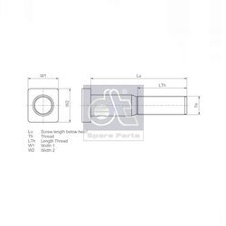 Čap kolesa DT Spare Parts 1.17039 - obr. 1