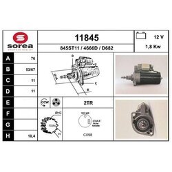 Štartér EAI 11845