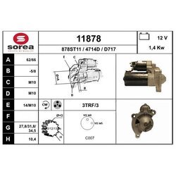 Štartér EAI 11878