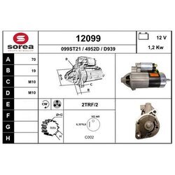 Štartér EAI 12099