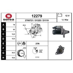 Štartér EAI 12279