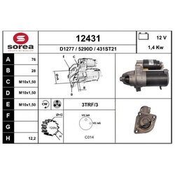 Štartér EAI 12431