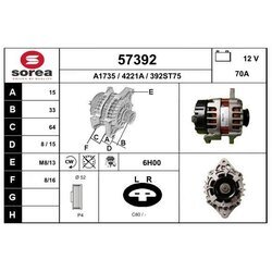 Alternátor EAI 57392