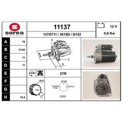 Štartér EAI 11137