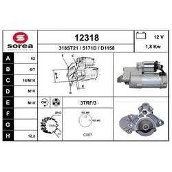 Štartér EAI 12318