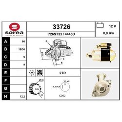 Štartér EAI 33726