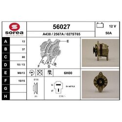 Alternátor EAI 56027