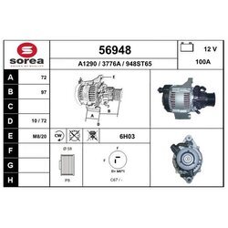 Alternátor EAI 56948