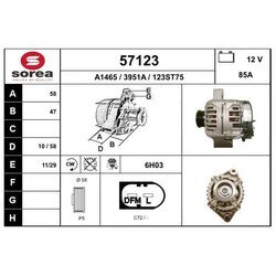 Alternátor EAI 57123