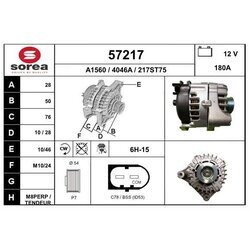 Alternátor EAI 57217