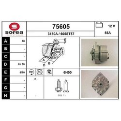 Alternátor EAI 75605