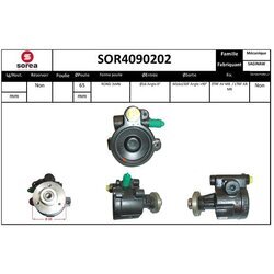 Hydraulické čerpadlo pre riadenie EAI SOR4090202