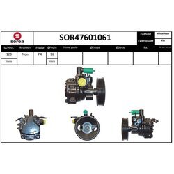 Hydraulické čerpadlo pre riadenie EAI SOR47601061