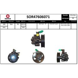 Hydraulické čerpadlo pre riadenie EAI SOR47606071