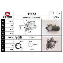 Štartér EAI 11153