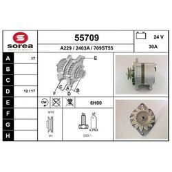 Alternátor EAI 55709