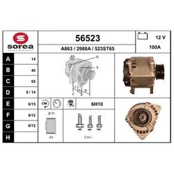 Alternátor EAI 56523