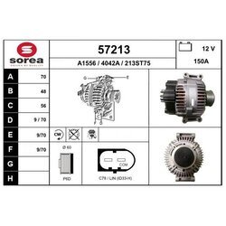 Alternátor EAI 57213
