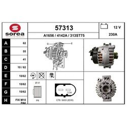 Alternátor EAI 57313