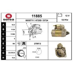 Štartér EAI 11885