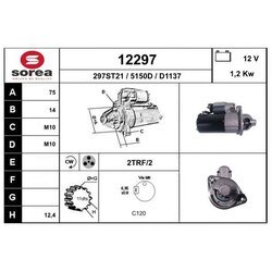 Štartér EAI 12297